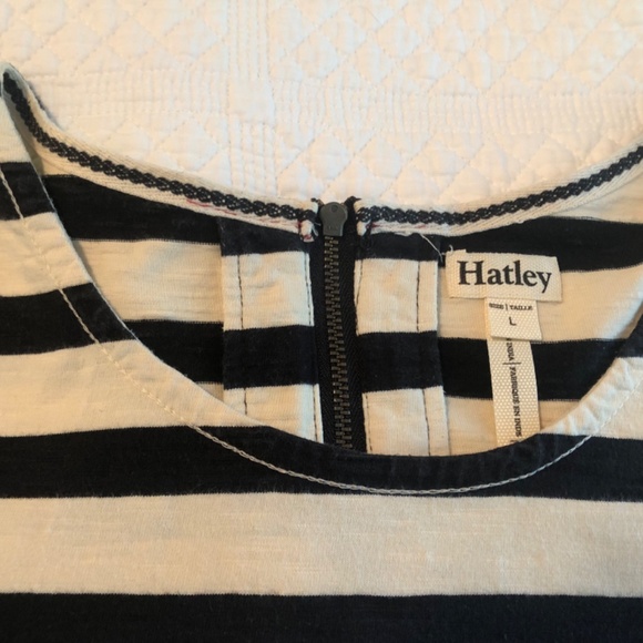 HATLEY CLASSIC STRIPED TEE 🖤⚓️🤍 - Picture 3 of 5